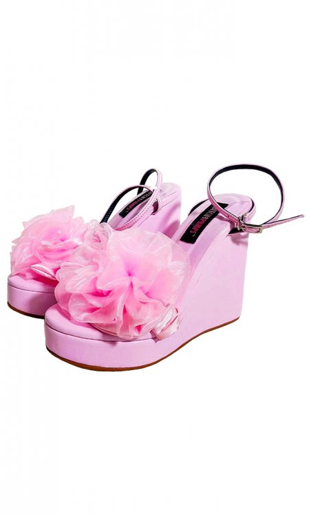 5 inch Prissy Mules with Strap
